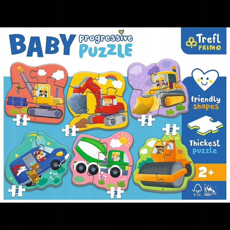 Puzzle mit Transport Trefl, 44004, 22 d. 