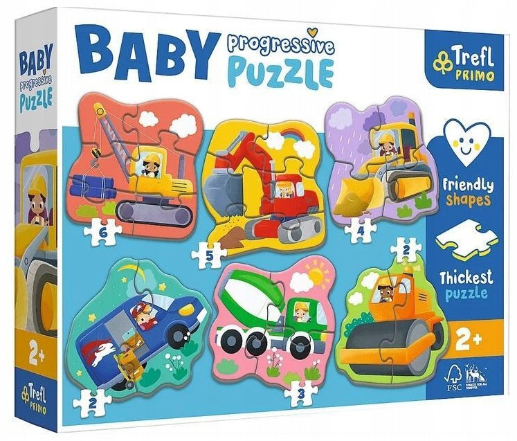 Puzzle mit Transport Trefl, 44004, 22 d. 