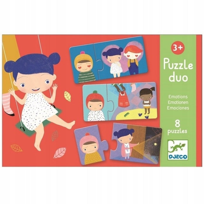 Puzzle - Emotionen, Djeco DJ08152 