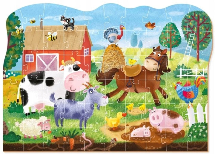 Puzzle Dodo Abenteuer im Dorf, 60 d. 