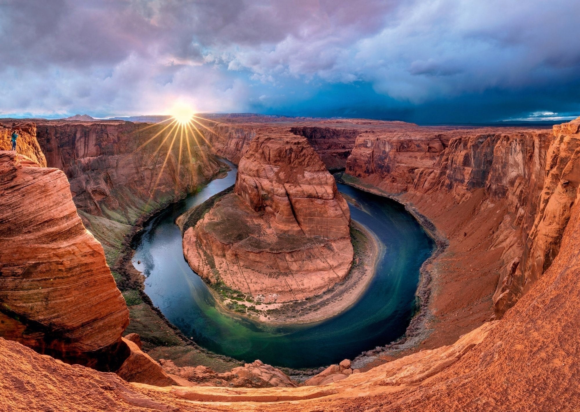 Puzzle Glen Canyon, Horseshoe Bend im Colorado River Schmidt Spiele 1000 d. 
