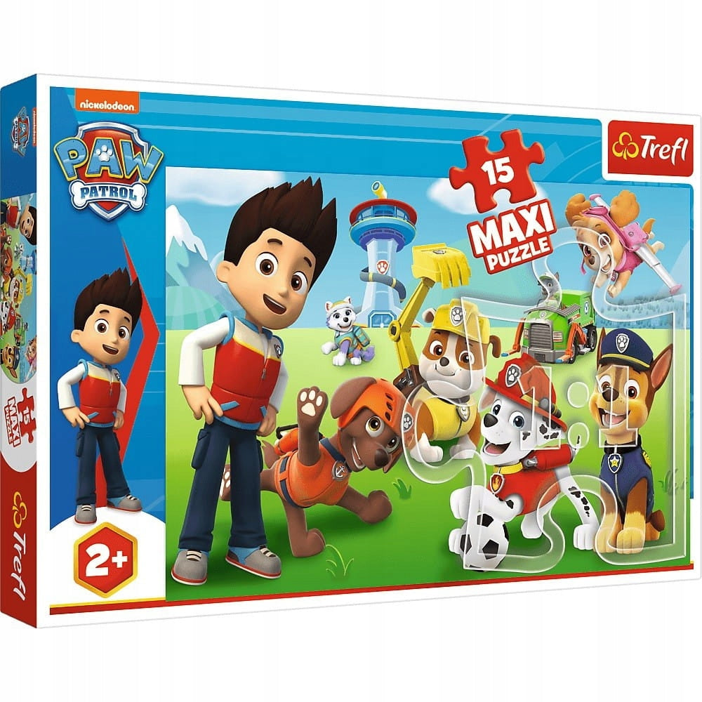 TREFL PAW PATROL 15 det. Puzzle „Patrol Welpen“, 15 det. 