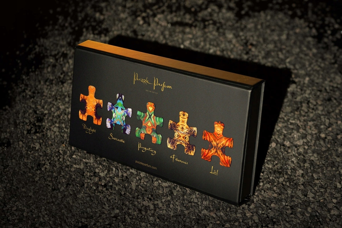 Puzzle Parfum discovery set sample set 5 x 2,5 ml