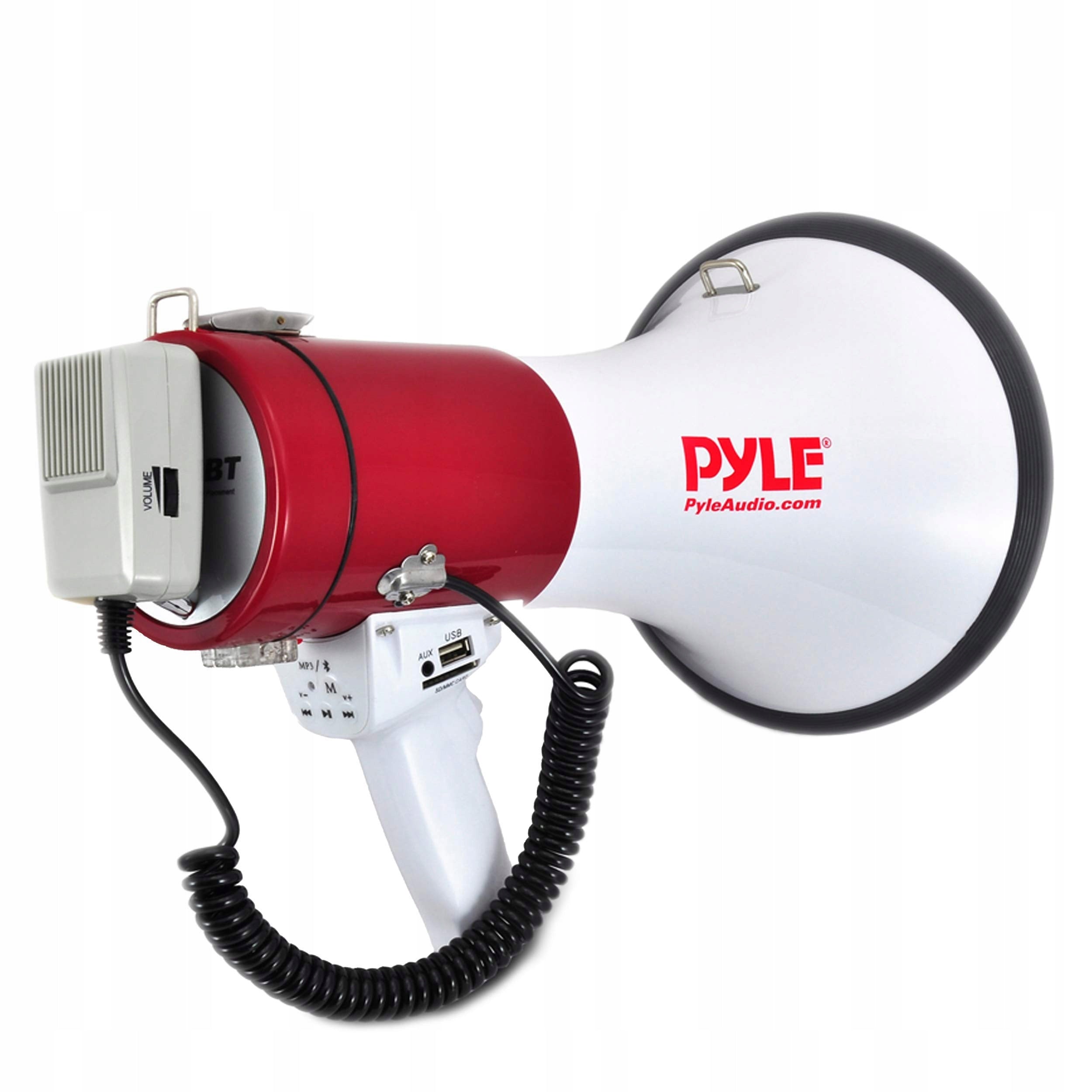Pyle PMP52BT megaphone Bluetooth 50W, USB, AUX, range 1200m,