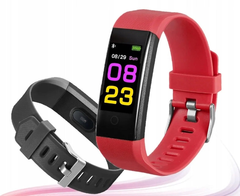 Q1 Smart Band Sports Bracelet Red Color red