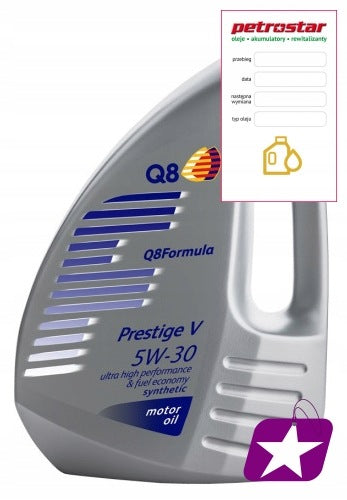 Q8 FORMULA PRESTIGE V VX LL PAO 5W30 C3/C2