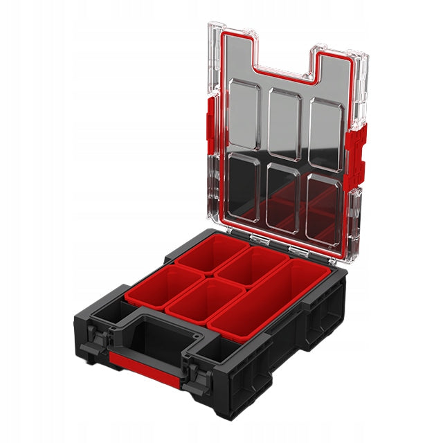 QBRICK SYSTEM ONE M Plus 2.0 organizer with lid plastic box 4l