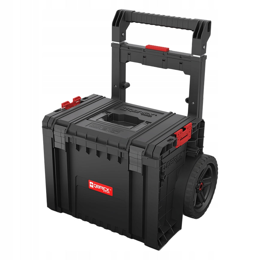 QBRICK SYSTEM PRO CART 2.0 PLUS on wheels trolley tool box 29l