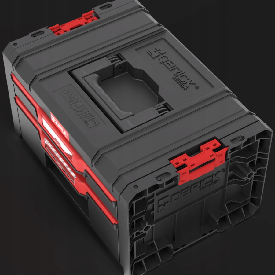 QBRICK SYSTEM PRO Drawer2 Toolbox2.0 Basic toolbox 4,5l+ 9,5l Length 45 cm