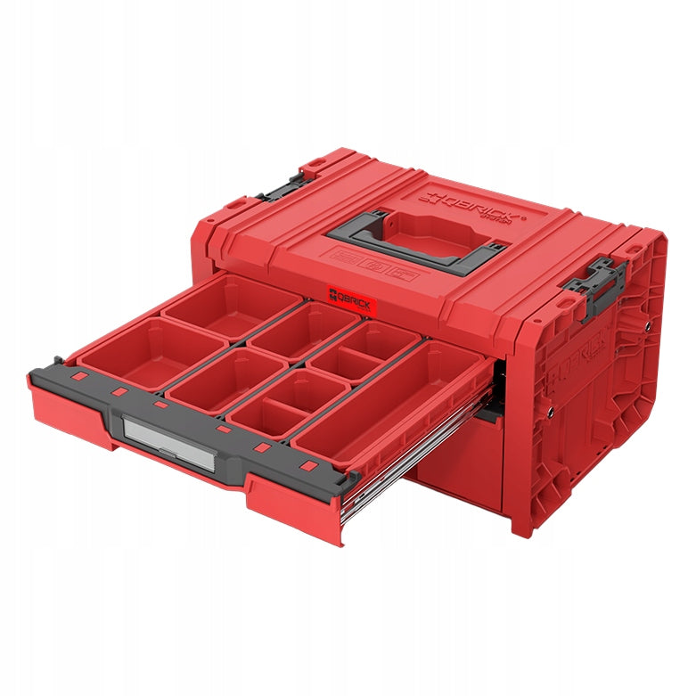 QBRICK SYSTEM PRO Drawer2 Toolbox2.0 Expert RED Ultra HD Custom 9.5 l+4.5 l Brand Qbrick system