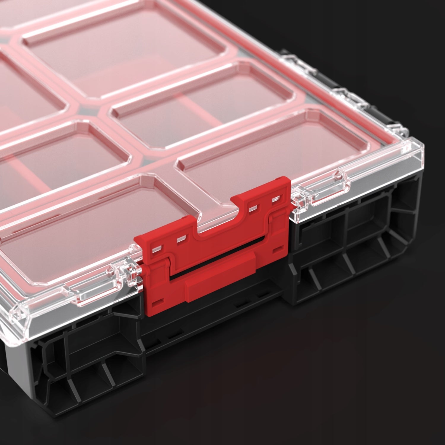 QBRICK SYSTEM PRO Organizer 100 modular with cover tool box 5l Length 45 cm