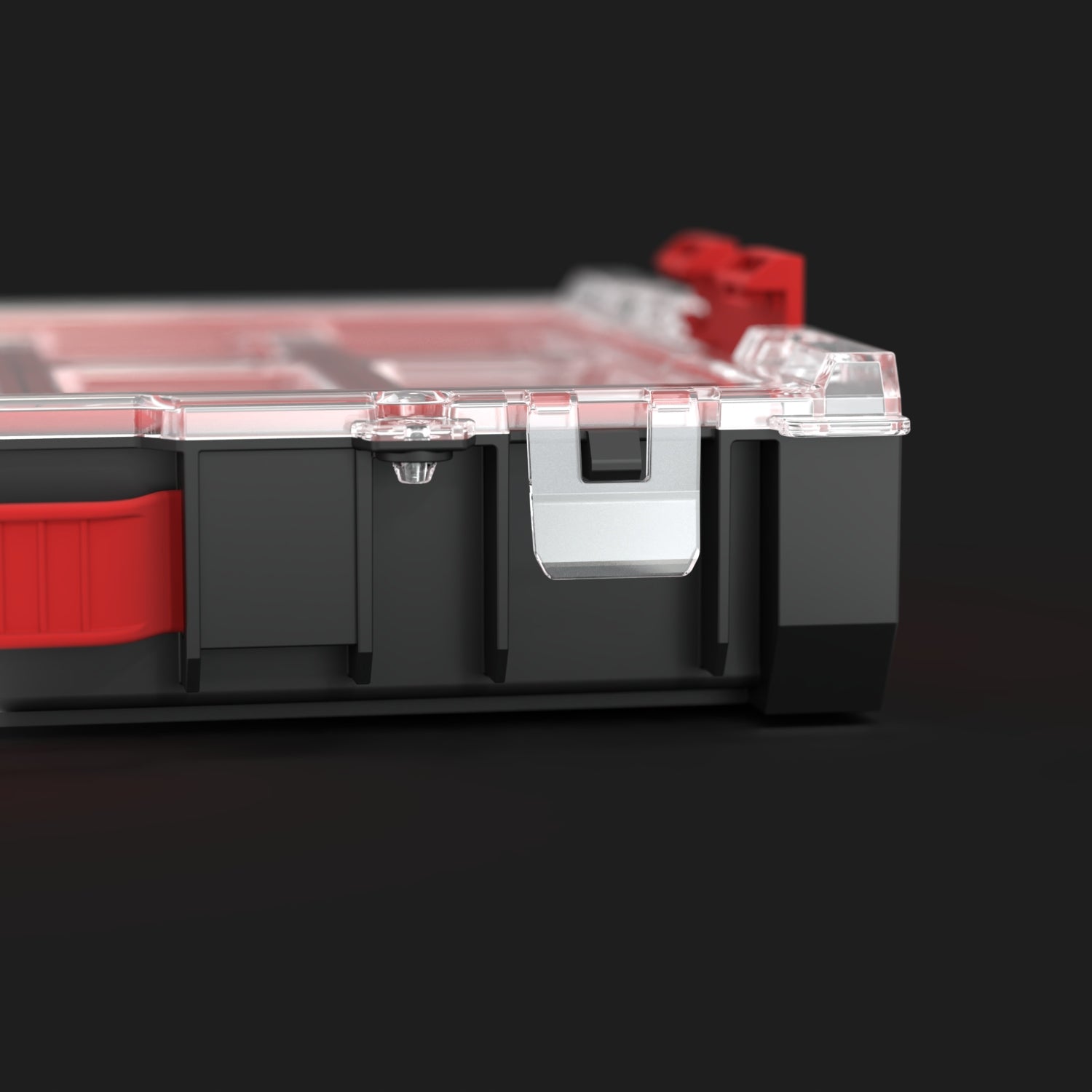 QBRICK SYSTEM PRO Organizer 100 modular with cover tool box 5l Product width 29.6 cm