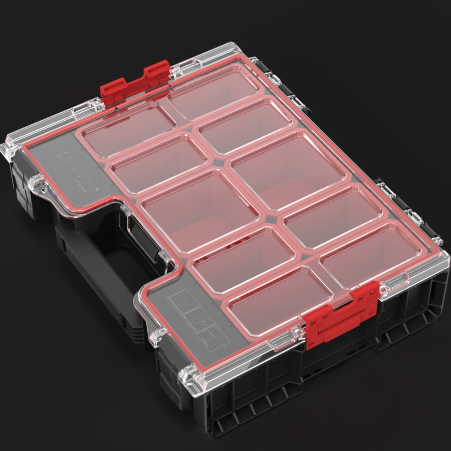 QBRICK SYSTEM PRO Organizer 300 modular with cover tool box 9l Kind carrying case