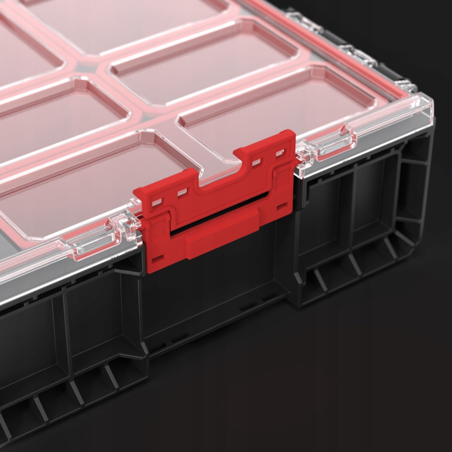 QBRICK SYSTEM PRO Organizer 300 modular with cover tool box 9l Length 45 cm