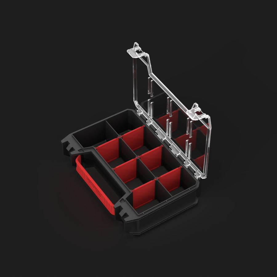 QBRICK SYSTEM PRO Organizer Multi modular with lid box x2 Packaging status original