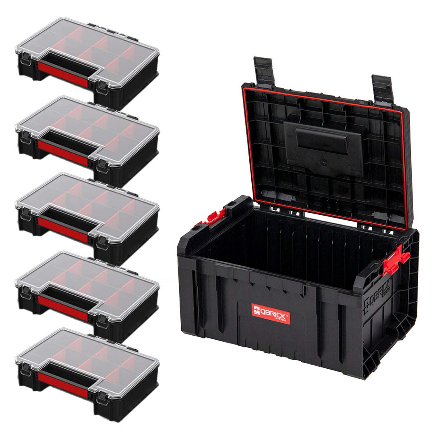 QBRICK SYSTEM PRO+TWO TOOLBOX2.0+5xTWO ORGANIZER MULTI tool box
