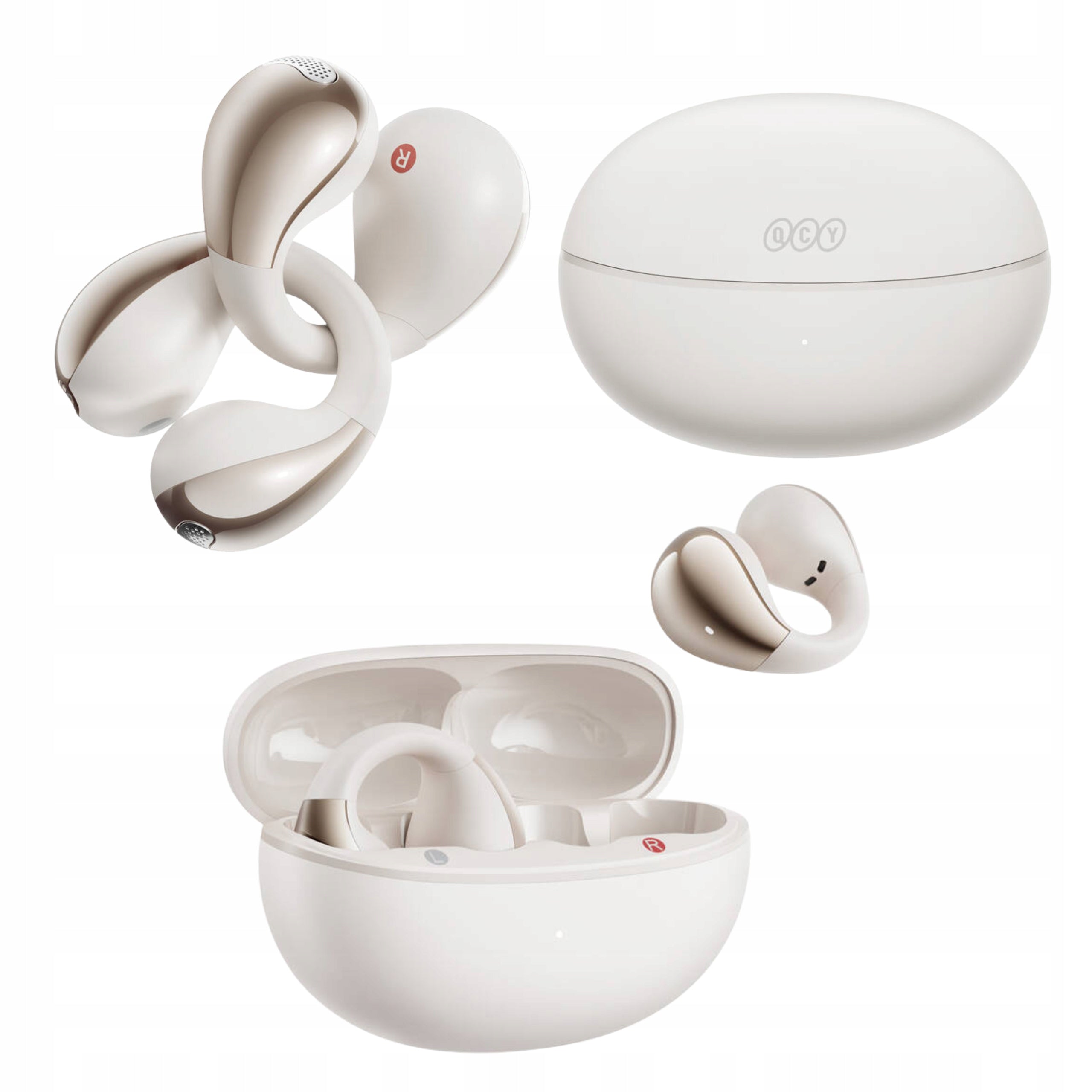 QCY Crossky Clip C30 Wireless Headphones BT 5.4 Sports