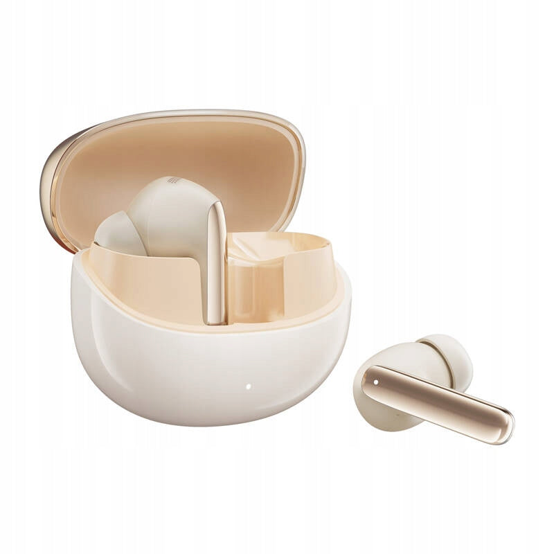 QCY MeloBuds Pro HT08 Wireless In-Ear Headphones BT 5.3 Gold ANC Packaging status original