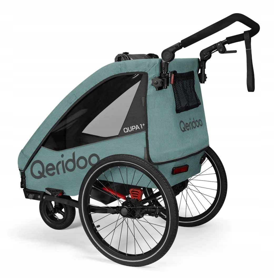 QERIDOO BICYCLE TRAILER QUPA 2 Plus Blue Number of seats 2