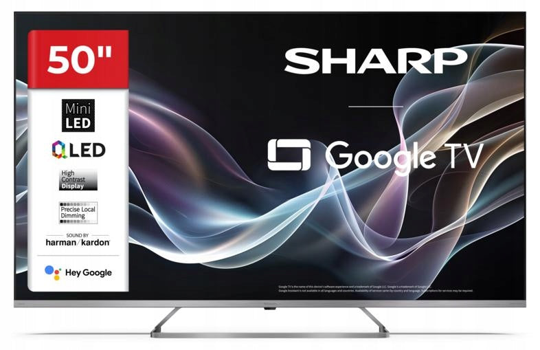 QLED MiniLED TV SHARP 50JP7465E 50" 4K Google TV Dolby Vision