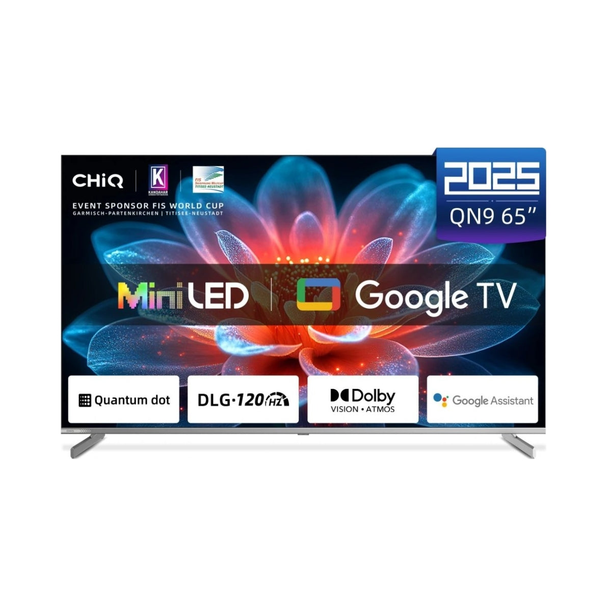QLED TV CHiQ M65QN9V 65" 4K UHD black