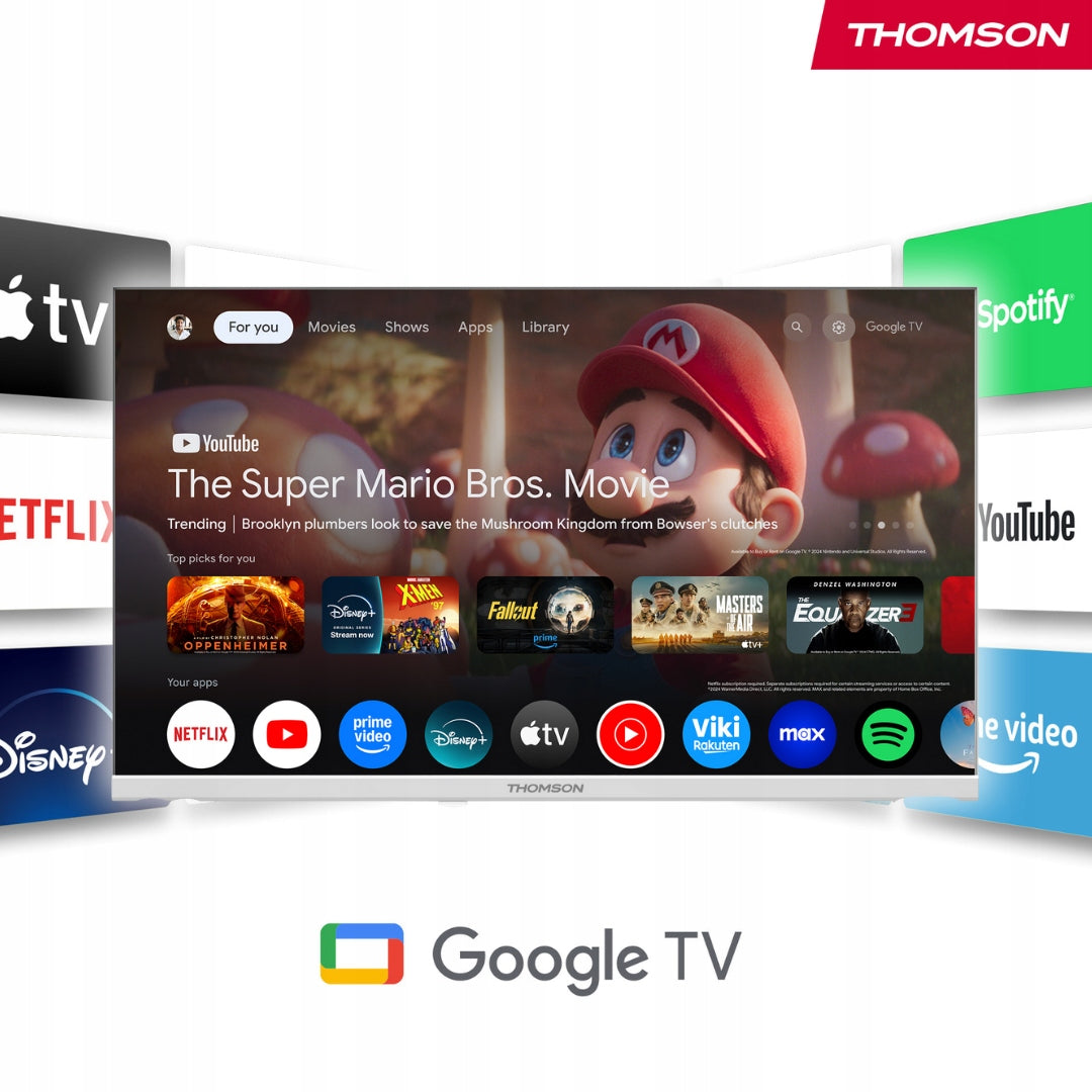 QLED Televize Thomson 24HQG3S15CW 24" HD Ready bílá Manufacturer code 24HQG3S15CW
