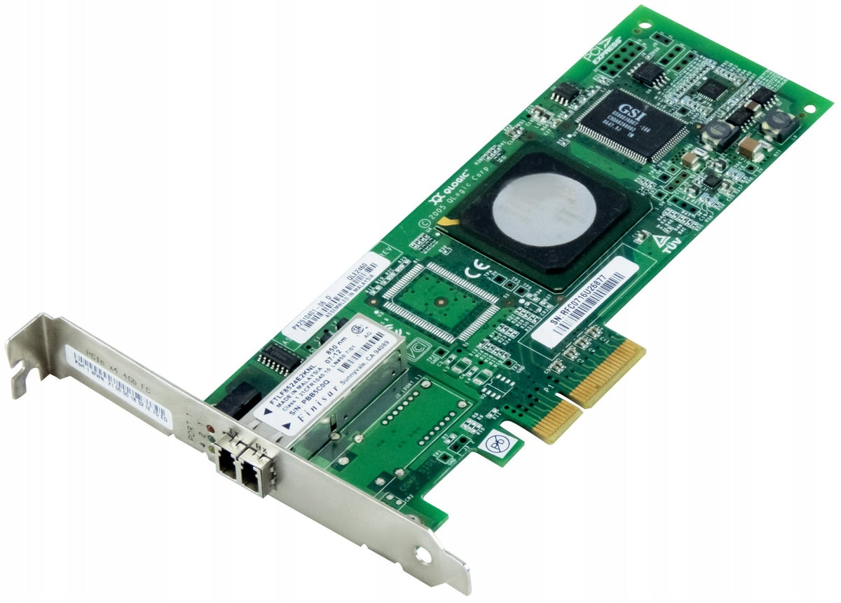 QLOGIC QLE2460 PCI-E 4GB FIBRE CHANNEL HBA Manufacturer Qlogic