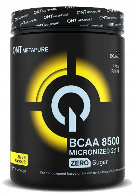 QNT BCAA 8500 Powder 2:1:1 Amino Acids 350g Lemon