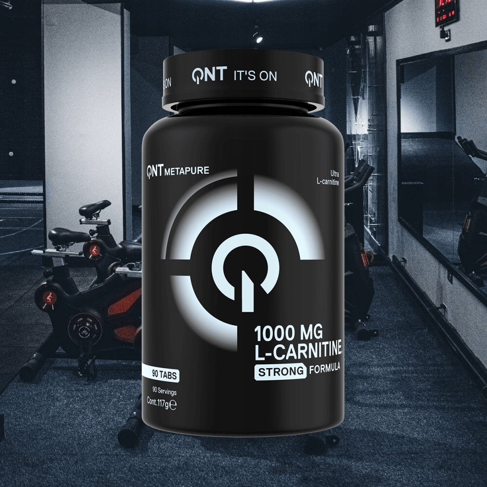 QNT Maxi L-Carnitine 1000 mg (90 Tabs) Unflavored Expiration date at least 3 months from the date of purchase