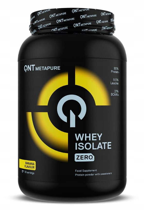 QNT Metapure Iso Zero Carb Whey 908g Banana Isolate Whey Protein WPI