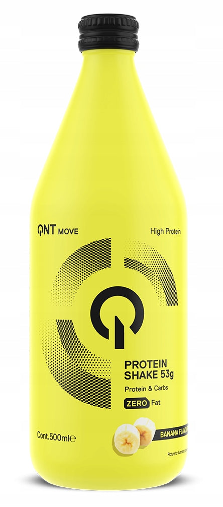 QNT Protein Shake Protein Drink 53g Banana Protein 500ml