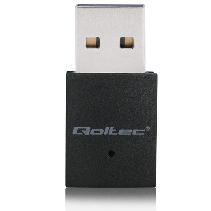 QOLTEC WIRELESS ADAPTER WI-FI STANDARD N BLUETOOTH BT 4.0 USB Manufacturer code 57007