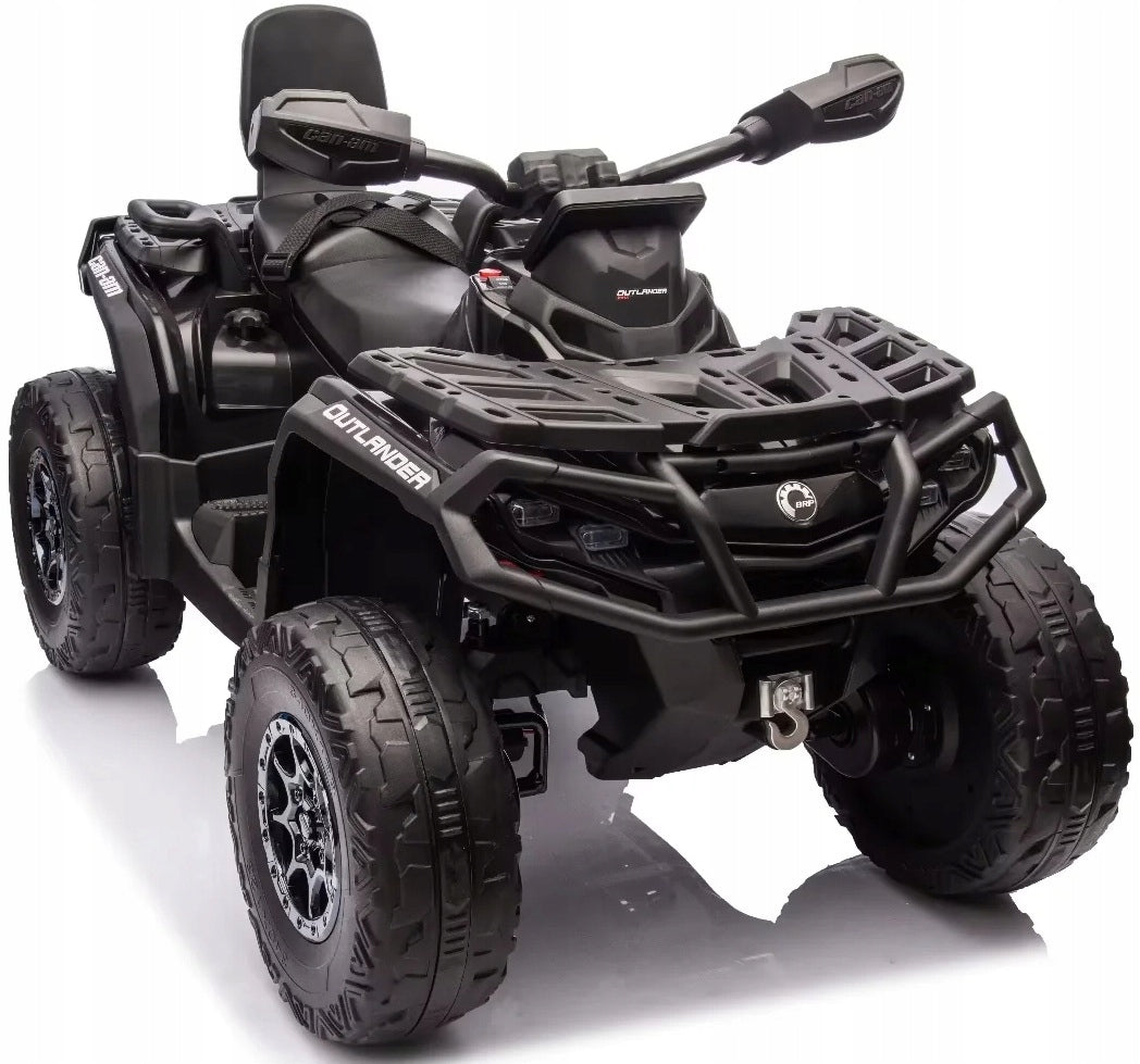 QUAD OUTLANDER 4x4 800 WAT - 24V, LEATHER, EVA, Auto battery 24v 7ah Packaging status original