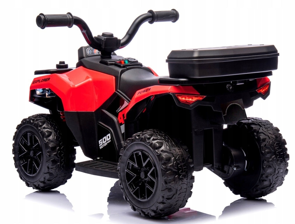 QUAD for ELECTRIC BATTERY for CHILDREN RED CAR AUTO Manufacturer code QUAD na AKUMULATOR ELEKTRYCZNY dla DZIECI