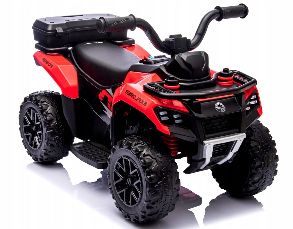 QUAD for ELECTRIC BATTERY for CHILDREN RED CAR AUTO Packaging status original