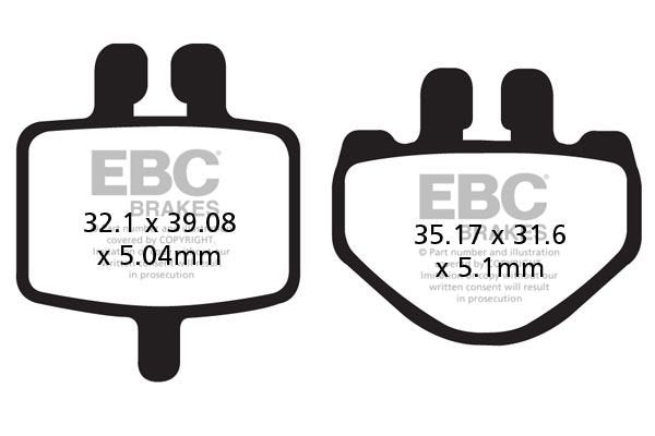 QUADZILLA MICRO BUGGY MK11/ 111 (RV 50) (05-09) EBC Brake