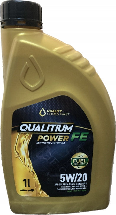 QUALITIUM POWER FE 5W/20 1L Packaging status original
