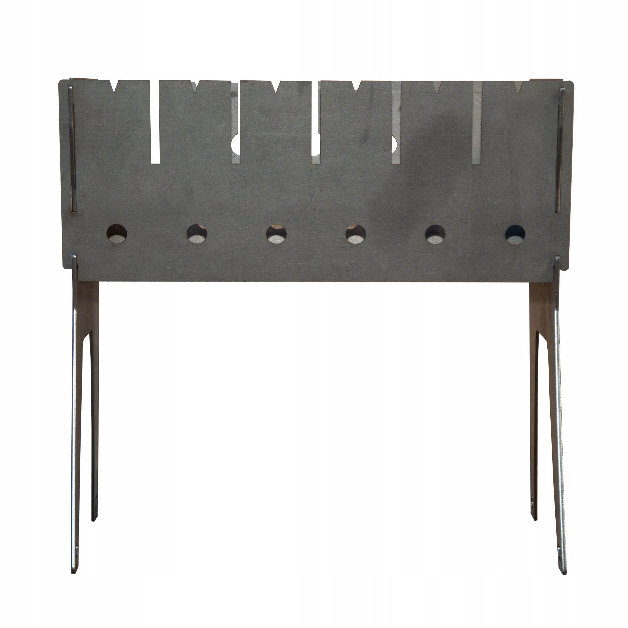 QUALITY MANGAL "LIST" 3MM FOR 6 SKEWERS + COVER L63P Grate width 41 cm