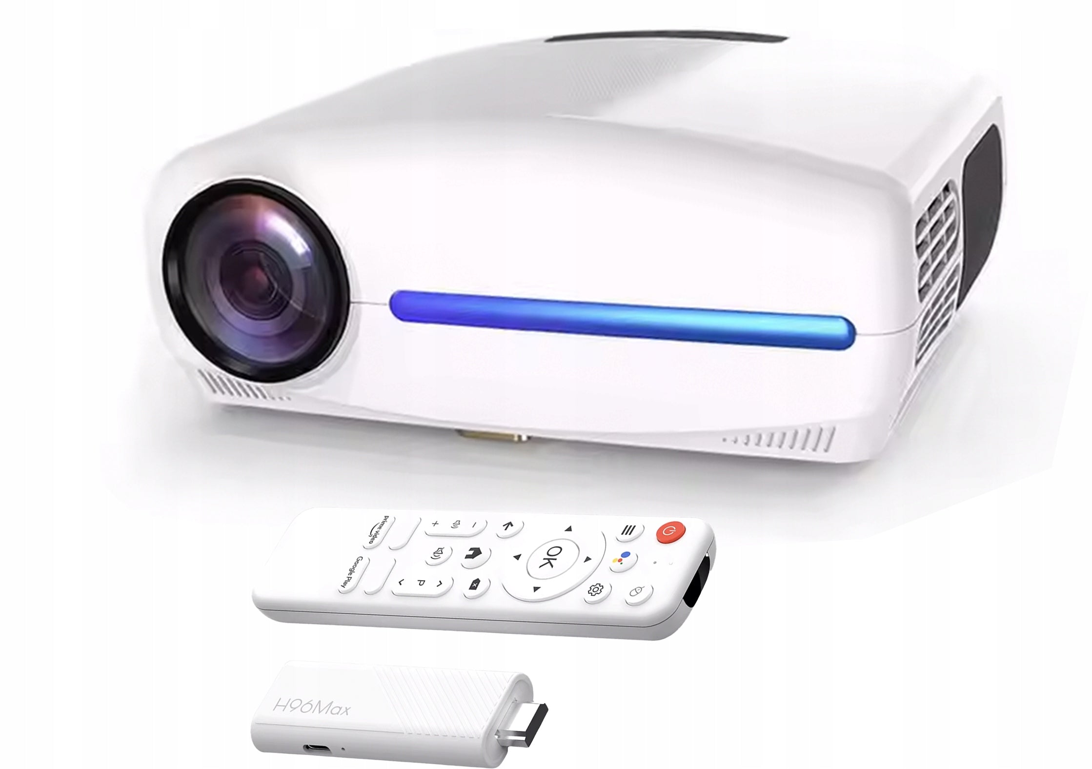 QUALITY! PROJECTOR maXvision LED ANDROID 14 SMART TV PROJECTOR FULL HD 4K HDMI