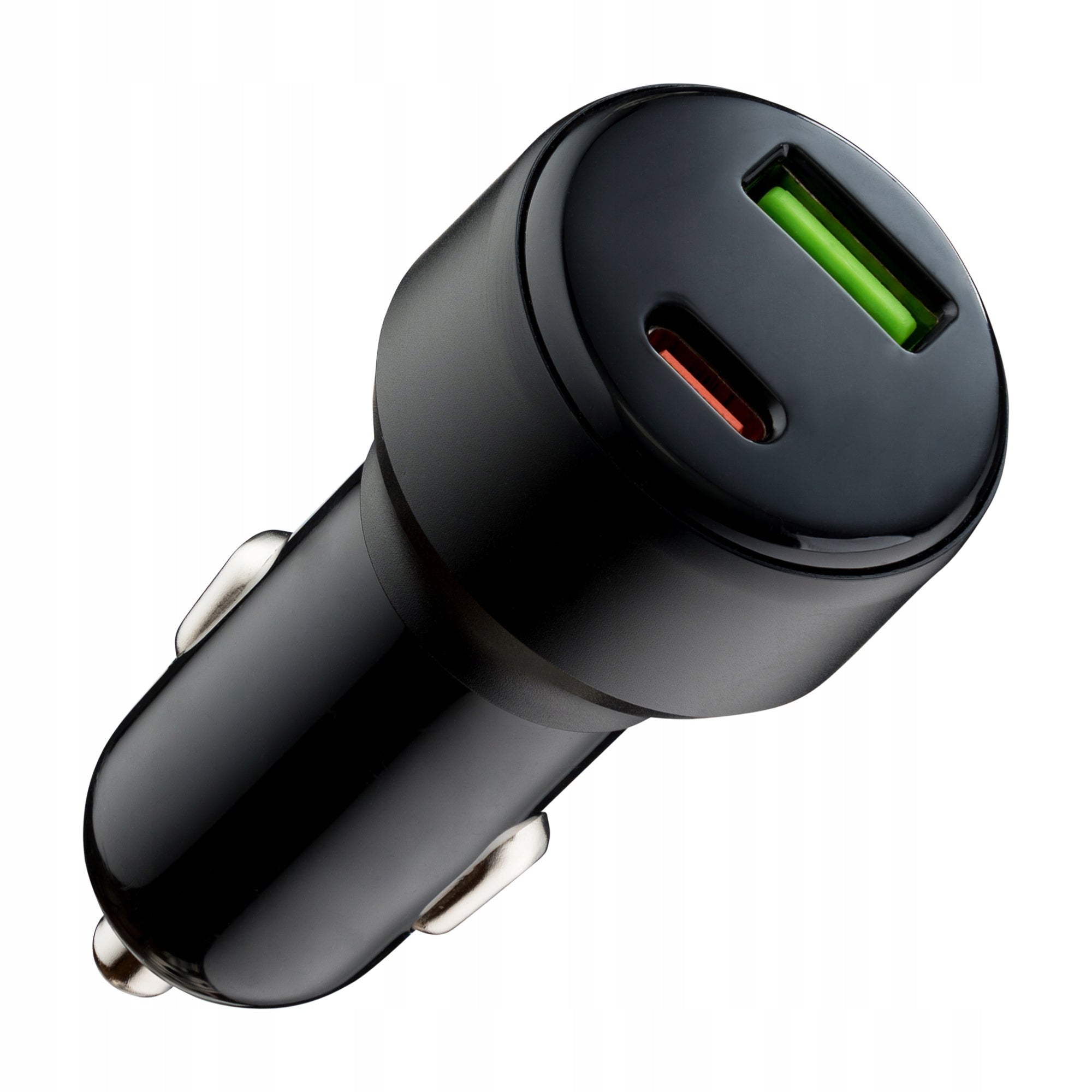 QUALO car charger fast type C USB-C USB cigarette lighter socket