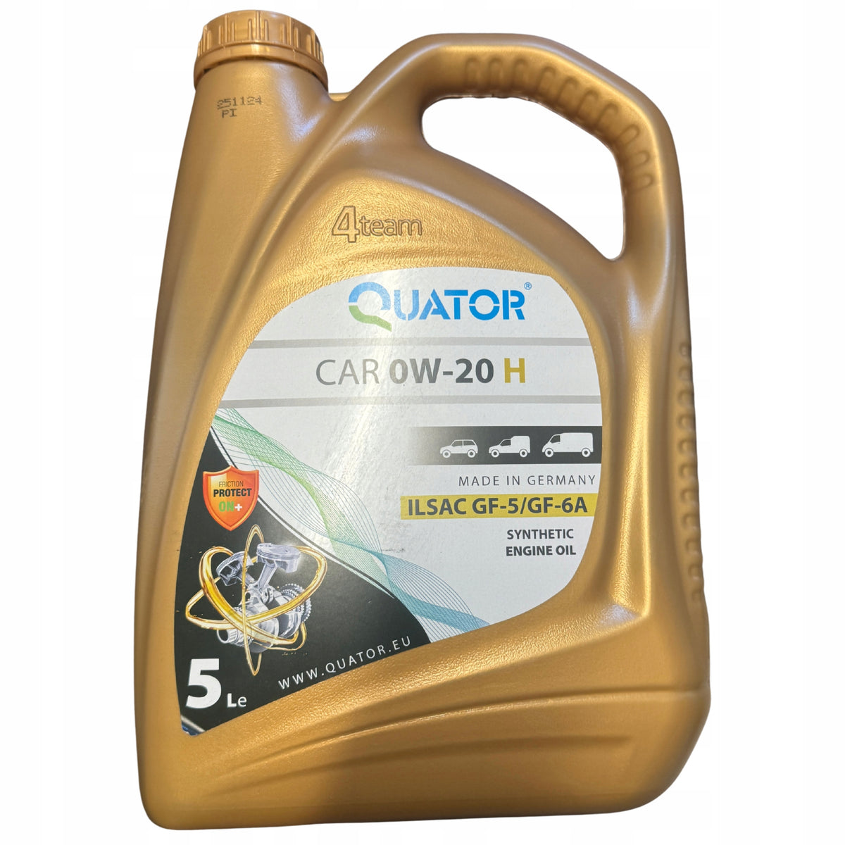 QUATOR 0W-20 H 5L – premium synthetic engine oil