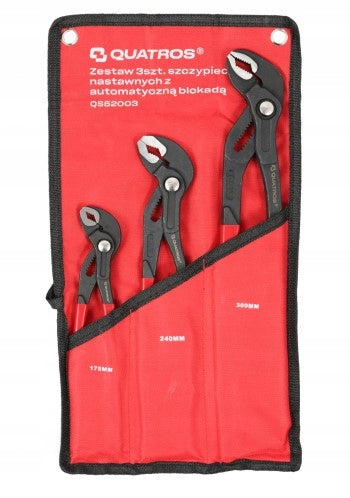 QUATROS ADJUSTABLE PLIERS WITH AUTOMATIC LOCK