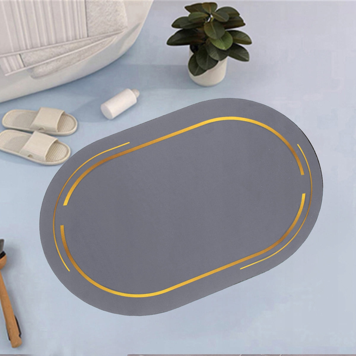 QUICK-DRYING BATHROOM MAT, ABSORBENT, ANTI-SLIP CARPET FOR THE BATHROOM Manufacturer code MATA 5