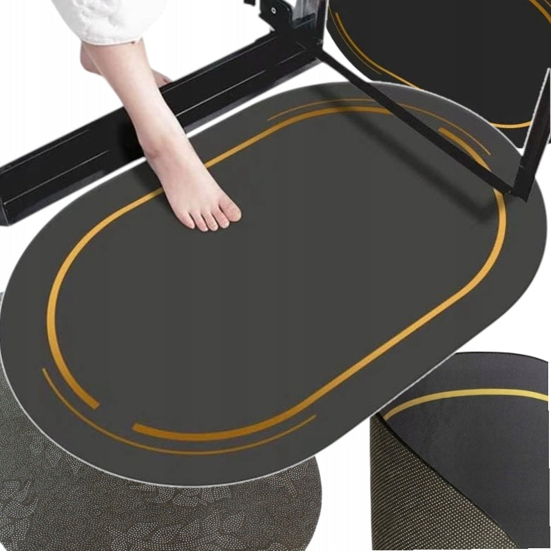 QUICK-DRYING BATHROOM MAT, ABSORBENT, ANTI-SLIP CARPET FOR THE BATHROOM