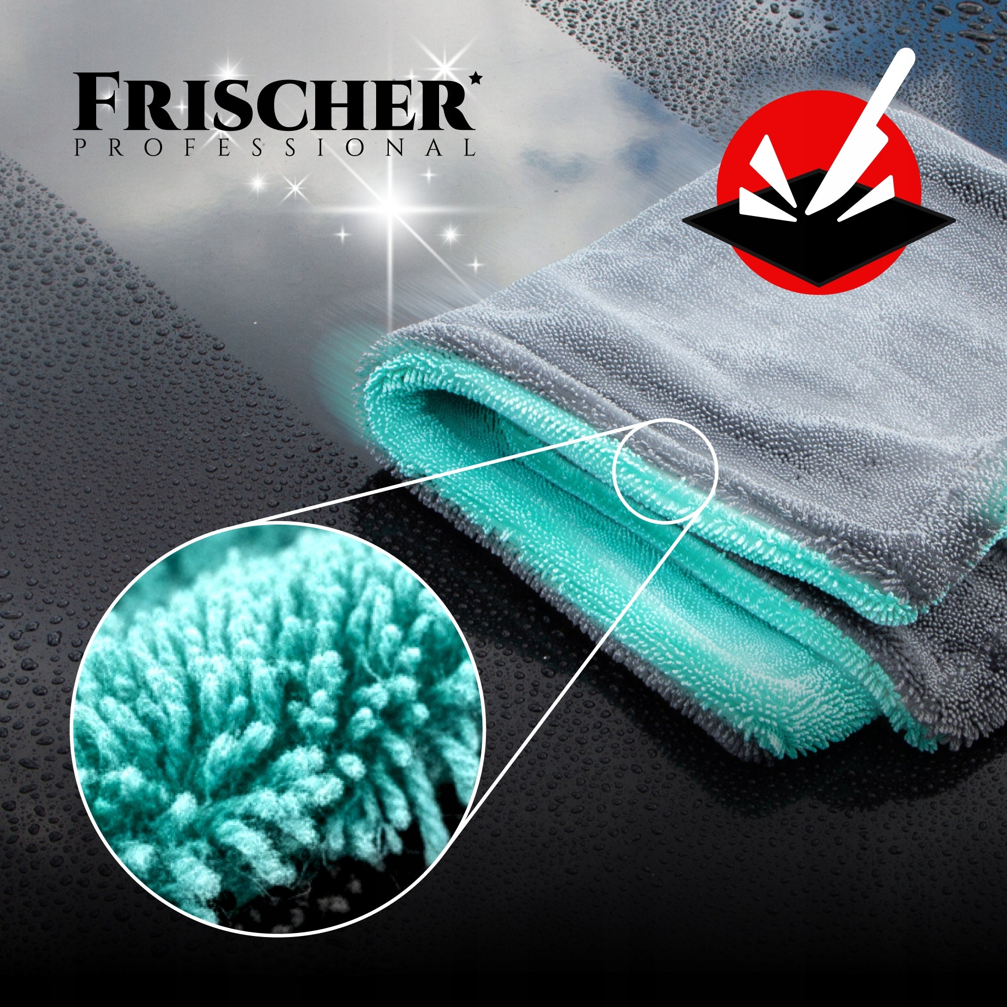 QUICK-DRYING MICROFIBER TOWEL FOR DRYING THE CAR 50 X 80CM Manufacturer code RĘCZNIK DO OSUSZANIA AUTA LAKIERU 50 X 80CM