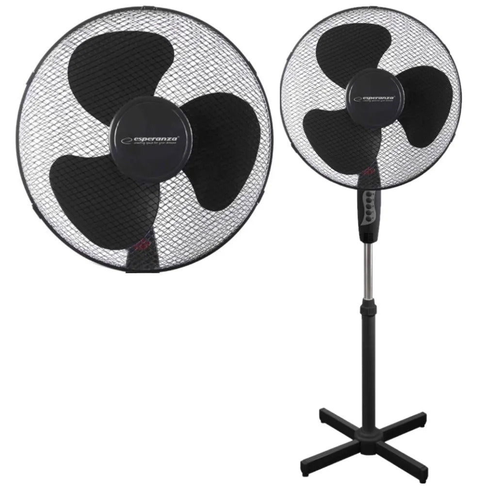 QUIET FAN STANDING FLOOR FAN FOR HOME BLADE STRONG