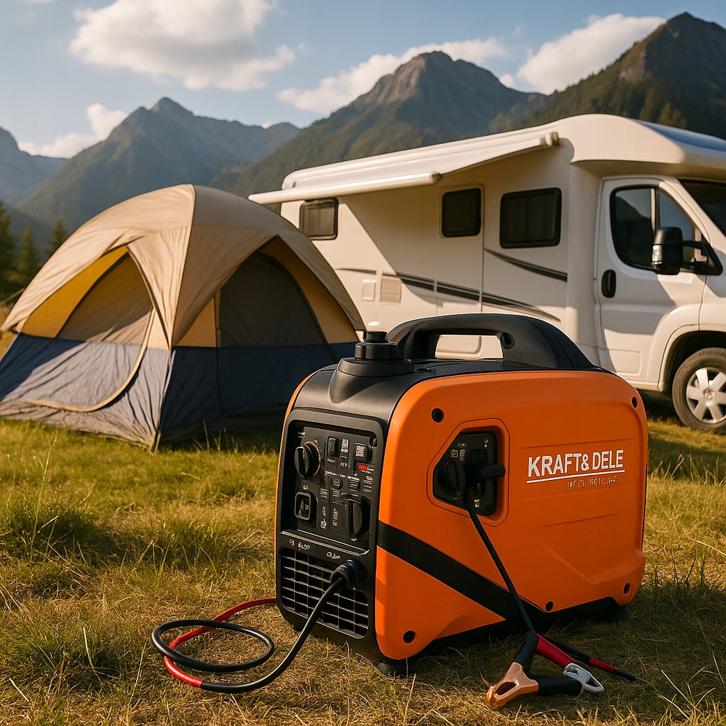 QUIET INVERTER UNIT EKO GENERATOR 2,6 kW COPPER CURRENT GENERATOR Packaging status original
