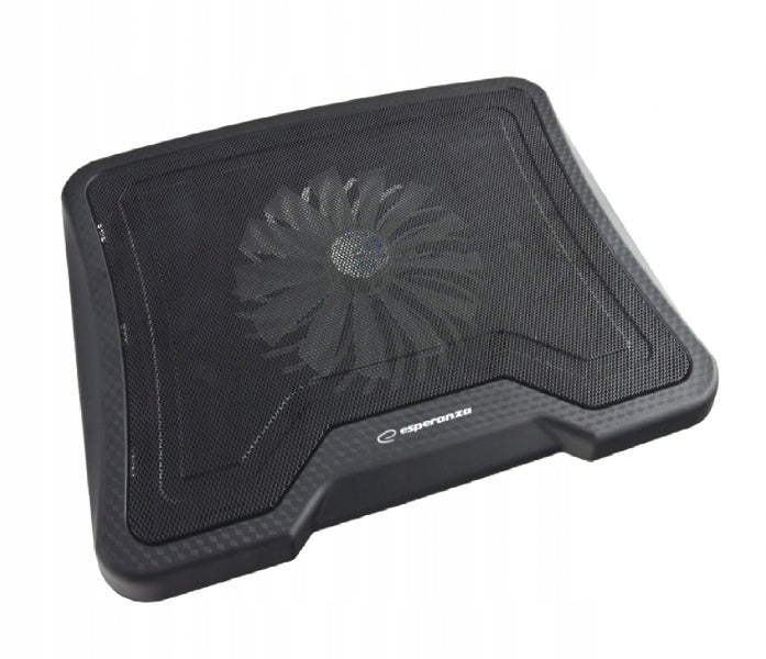 QUIET LAPTOP COOLING STAND NOTEBOOK BLACK POWERFUL 15,6"