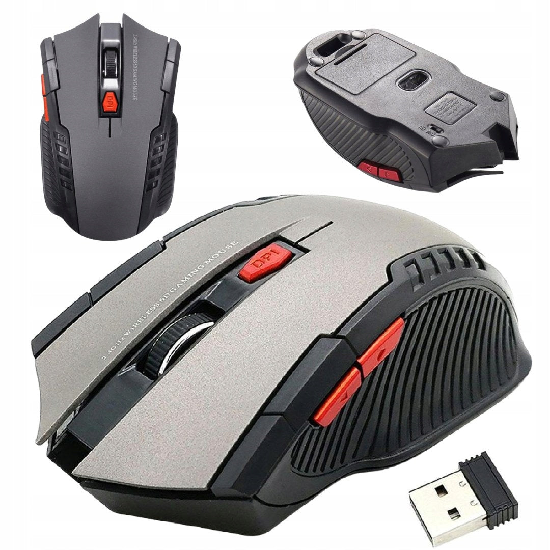 QUIET MOUSE WIRELESS COMPUTER GAMING COMPUTER LAPTOP TV