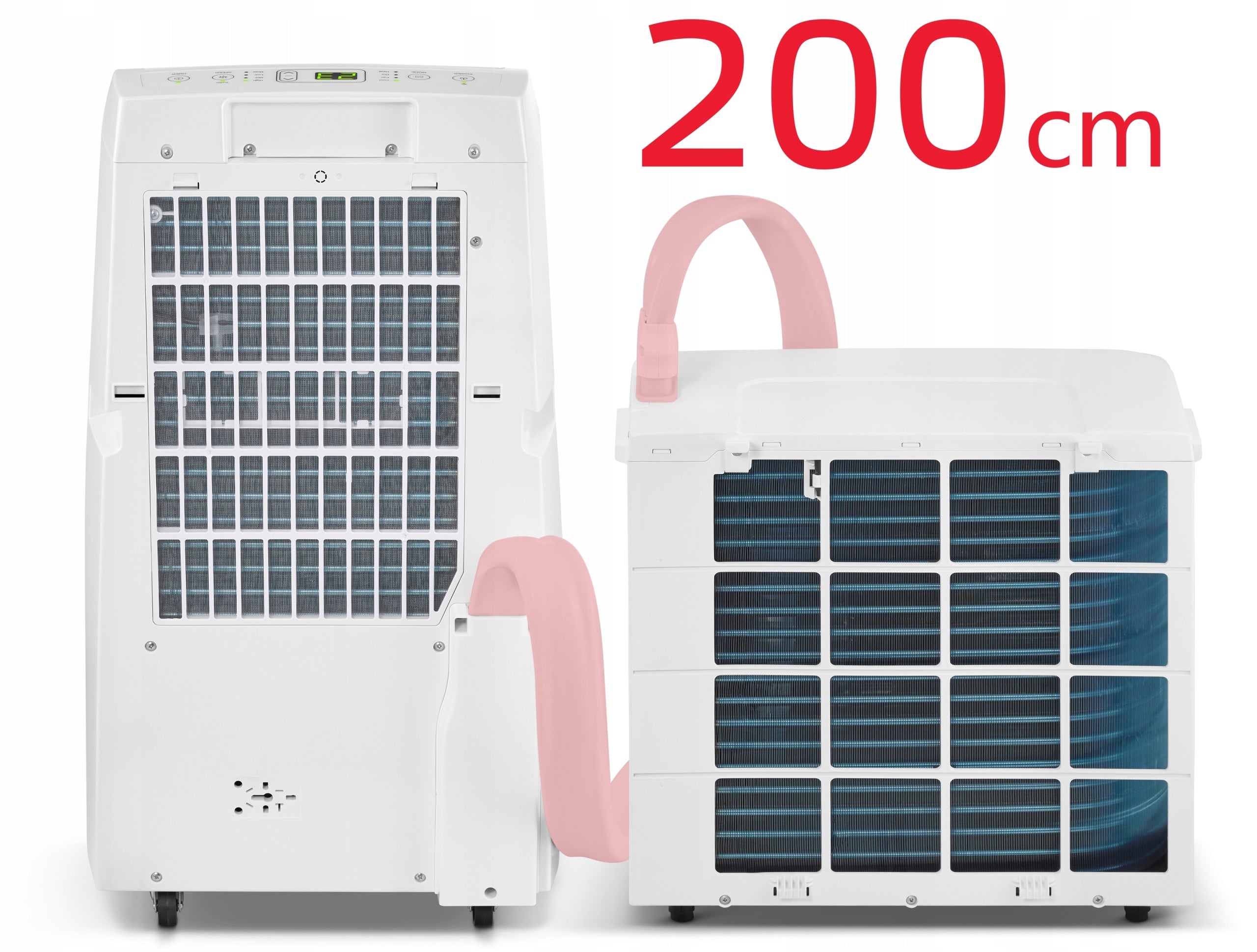 QUIET PORTABLE AIR CONDITIONER SPLIT WELLTEC ACS3 PRO - 4in1 WiFi 3,5kW 60m² Type air conditioner